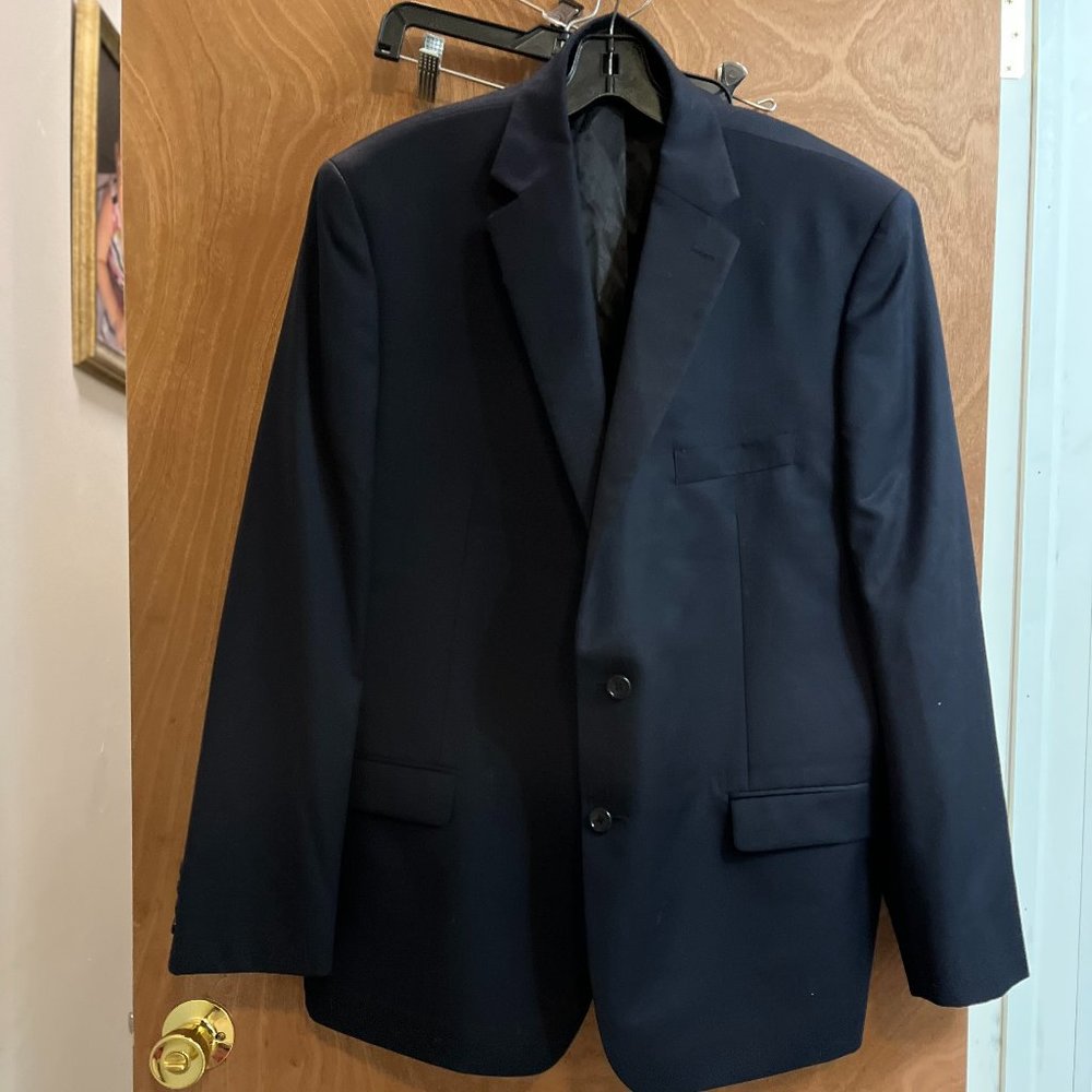 Men's size 46R Blue Suit Jacket by Ralph Lauren